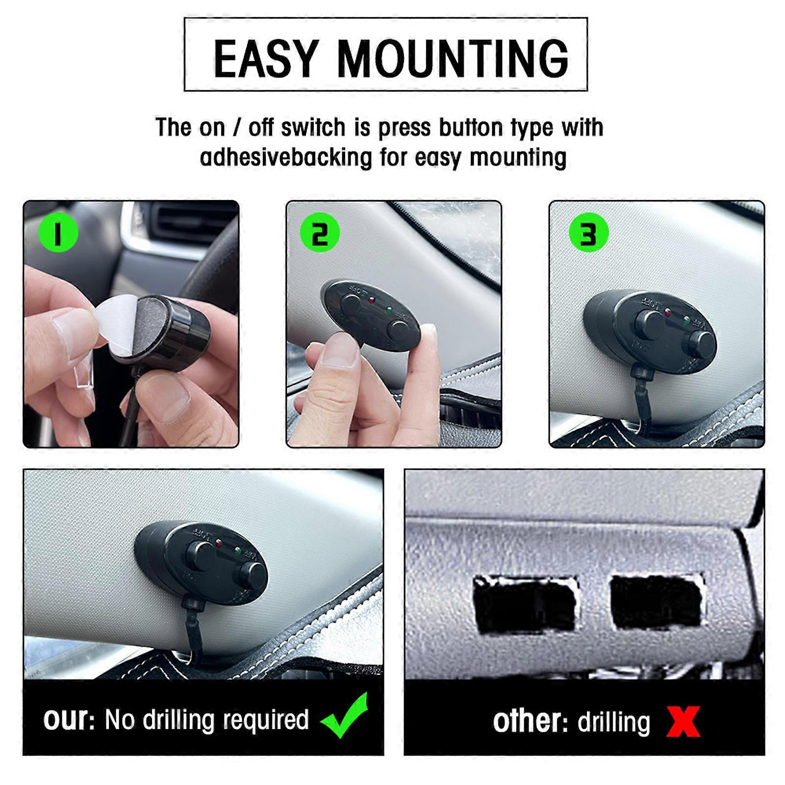 LED work light bar for car - 7 inch dual color pod with DRL