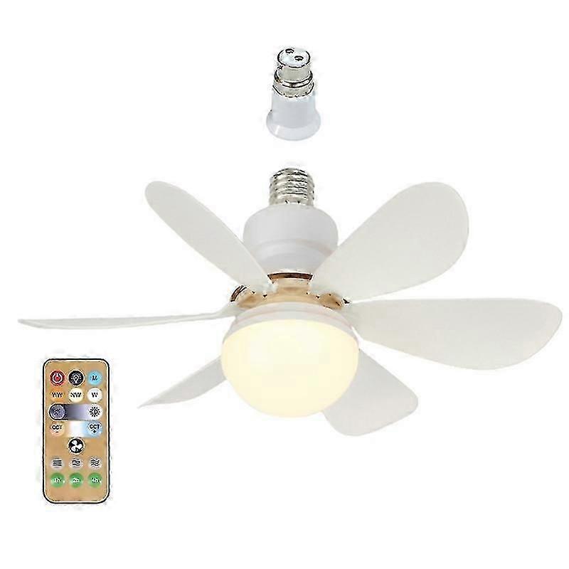 E27 B22 الموضوع LED مروحة الثريا مروحة سيلينغ مع وظيفة توقيت الذاكرة