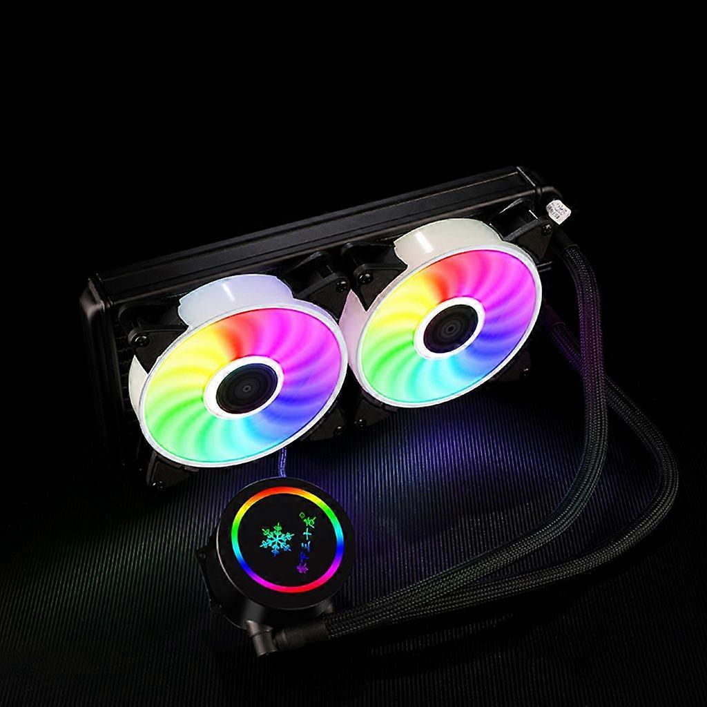 120/240mm Computer Flüssigwasserkühlung Lüfter RGB Kühlkörper Integrierter CPU-Kühler