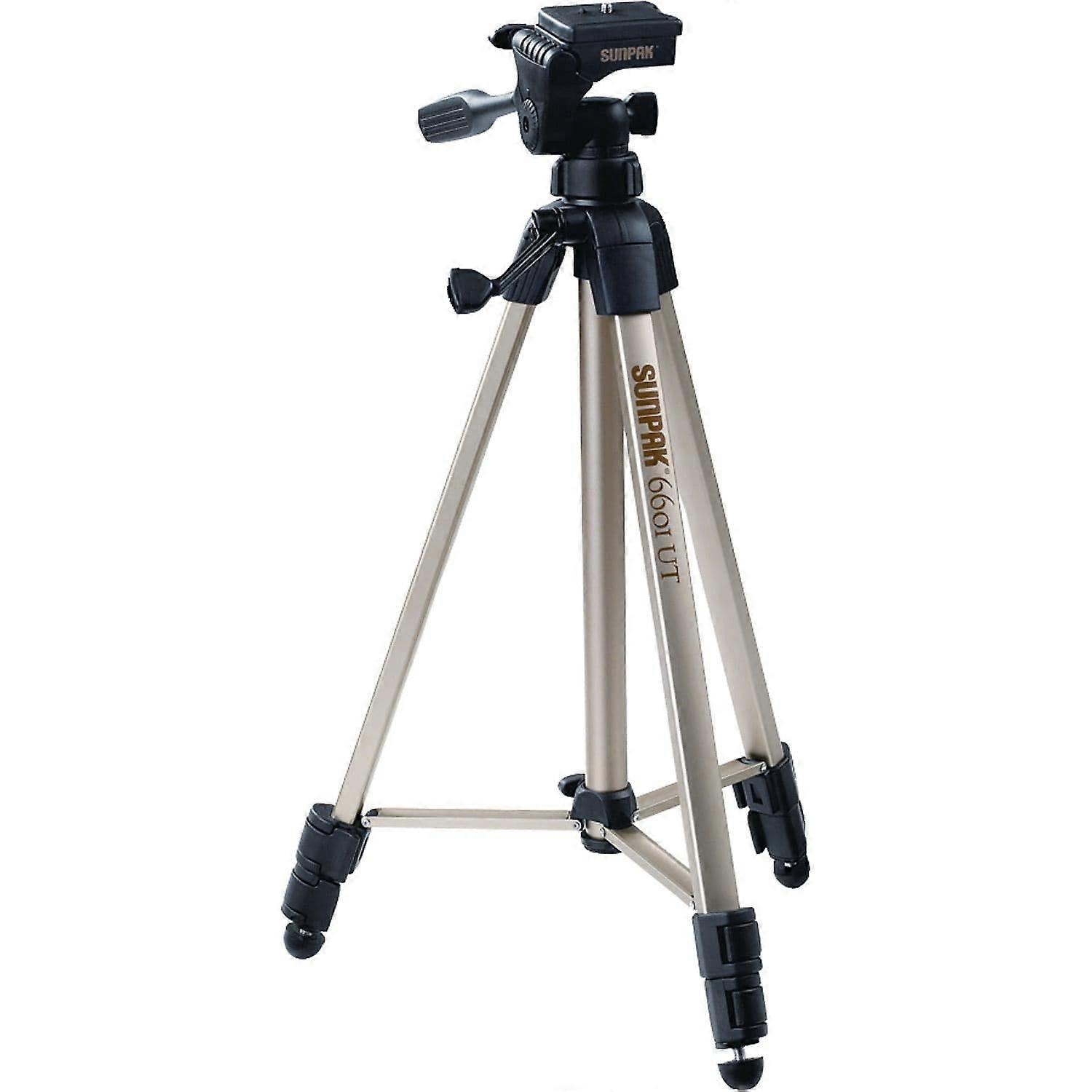 620-060 Tripod for DSLR Cameras, Lightweight Aluminum, Adjustable Height, Compatible with Most Camera Models