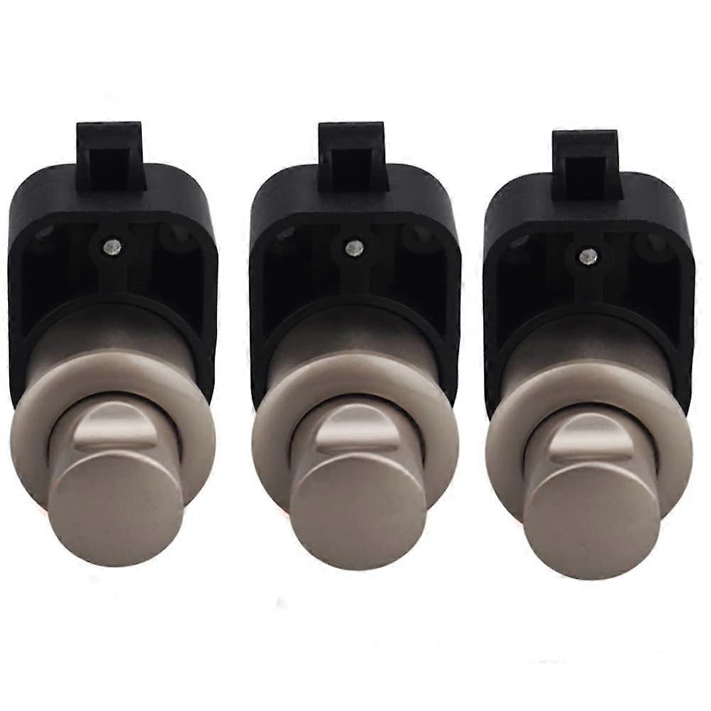 3 Sets Push Button Lock for RV Motorhome Cabinets Boat Cabinets