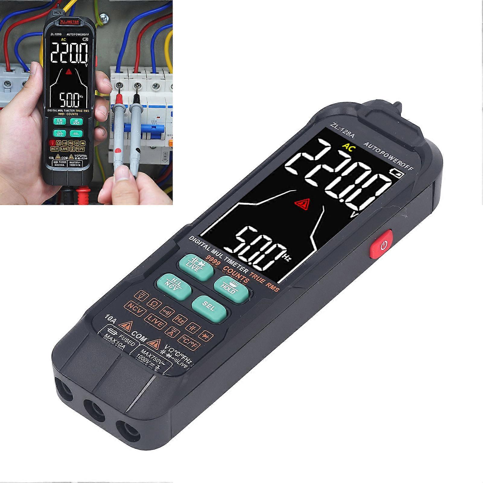 Ψηφιακός πολύμετρος 0-1000V ακριβής βολτόμετρο διόδων αντίστασης μετρά τον πολυ ελεγκτή βολτομέτρων διόδων συνέχειας αντίστασης 