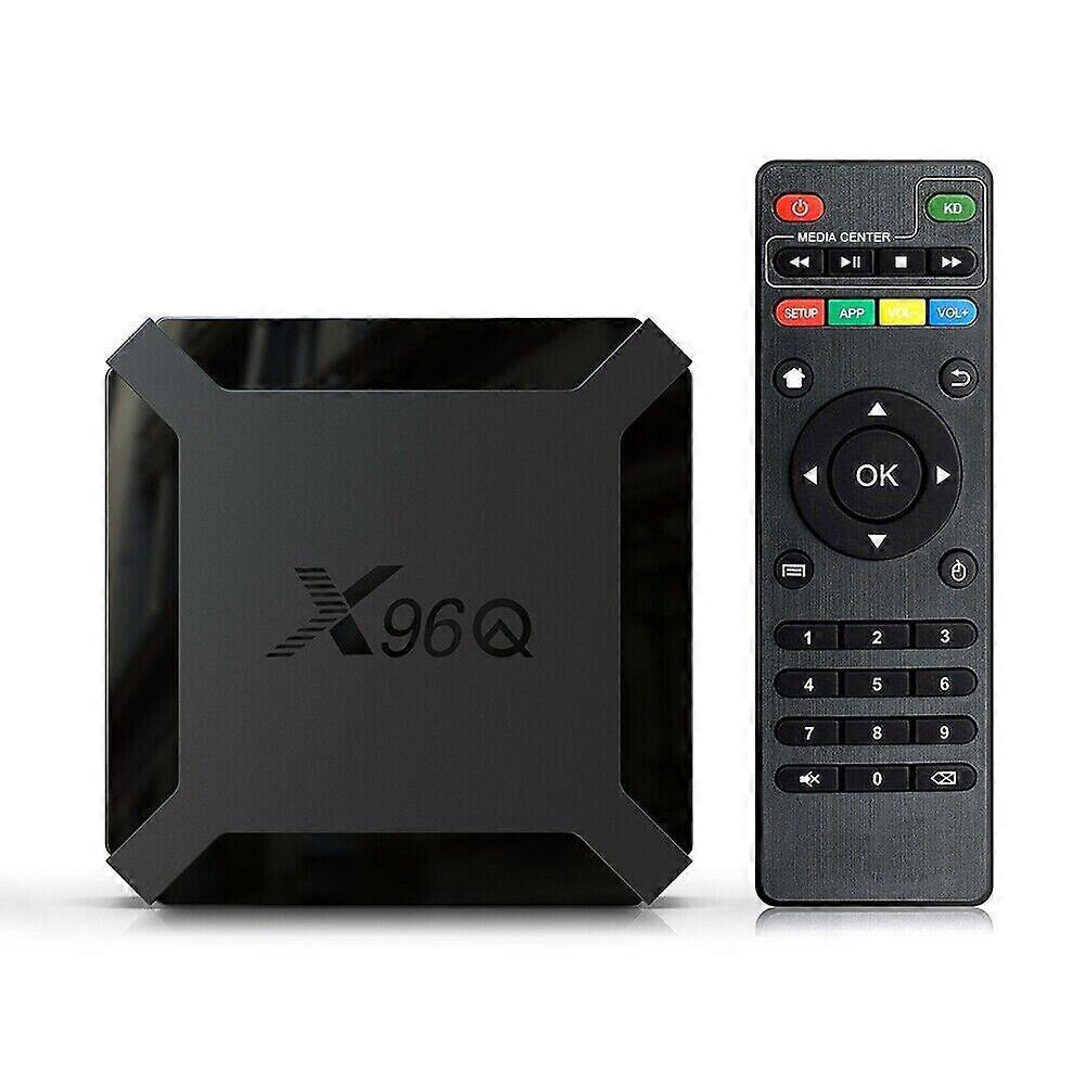 2024 X96Q Android TV Box 10 Smart H313 Allwinner Quad-Core ( Echt 2+16 ) 4K HD O