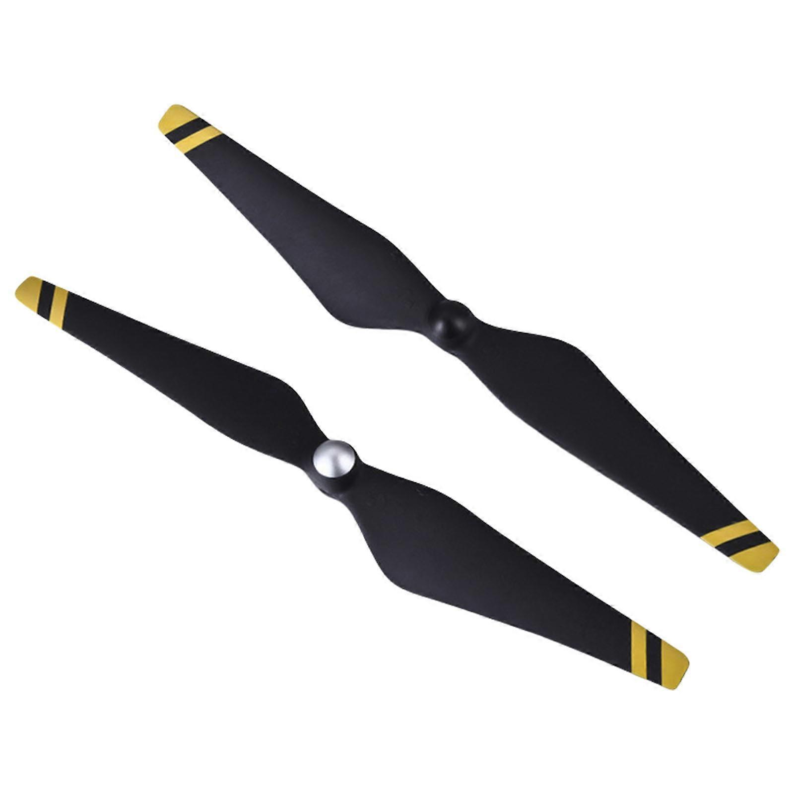 1 Pair Advanced Propellers Noise Reduction 9450 Propellers Replacement UAV Accessories Yellow