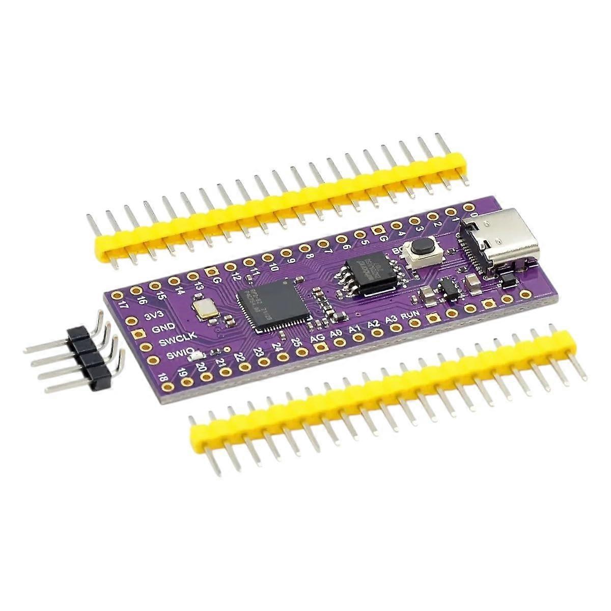 TypeC 16MB Purpleraspberry Pi Board RP2040 DualCore 264KB Arm LowPower Microcomputers