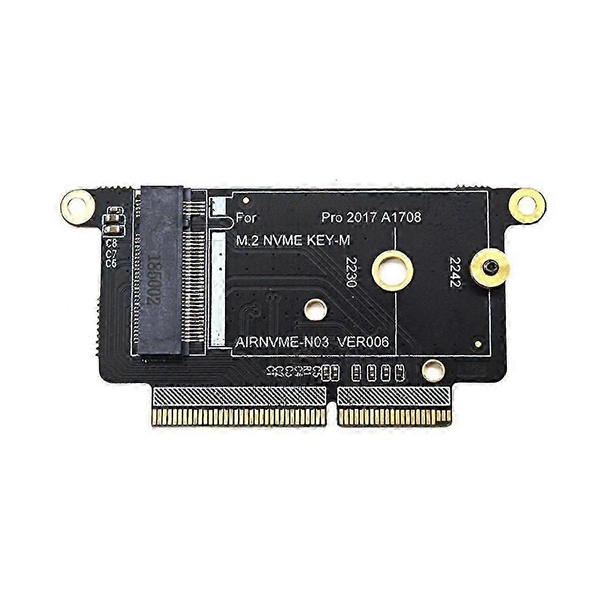 A1708 M.2 SSD Adapter NVMe PCI Express PCIE to NGFF M2 SSD Adapter Card for Pro Retina 13inch A1708