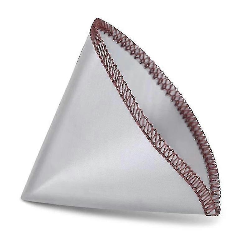 Reusable Pour Over Coffee Filter Mesh Paperless Coffee Filter Stainless Steel Cone Filter 3 To 4 Cup Coffee Drip Filter