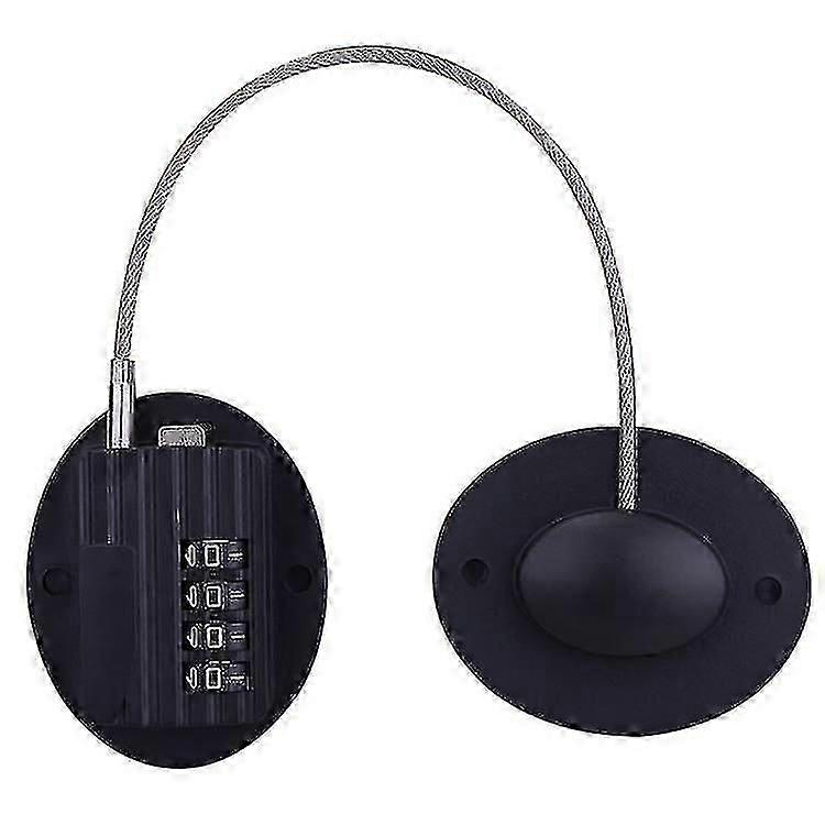 Refrigerator Lock - Heavy Duty Combination Fridge Lock(1pcs,black)