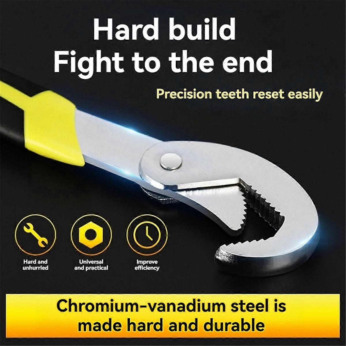 Multi-Function Tool Wrench Multi-Function Repair Wrench Pipe Wrench Adjustable Ratchet Wrench Baffle