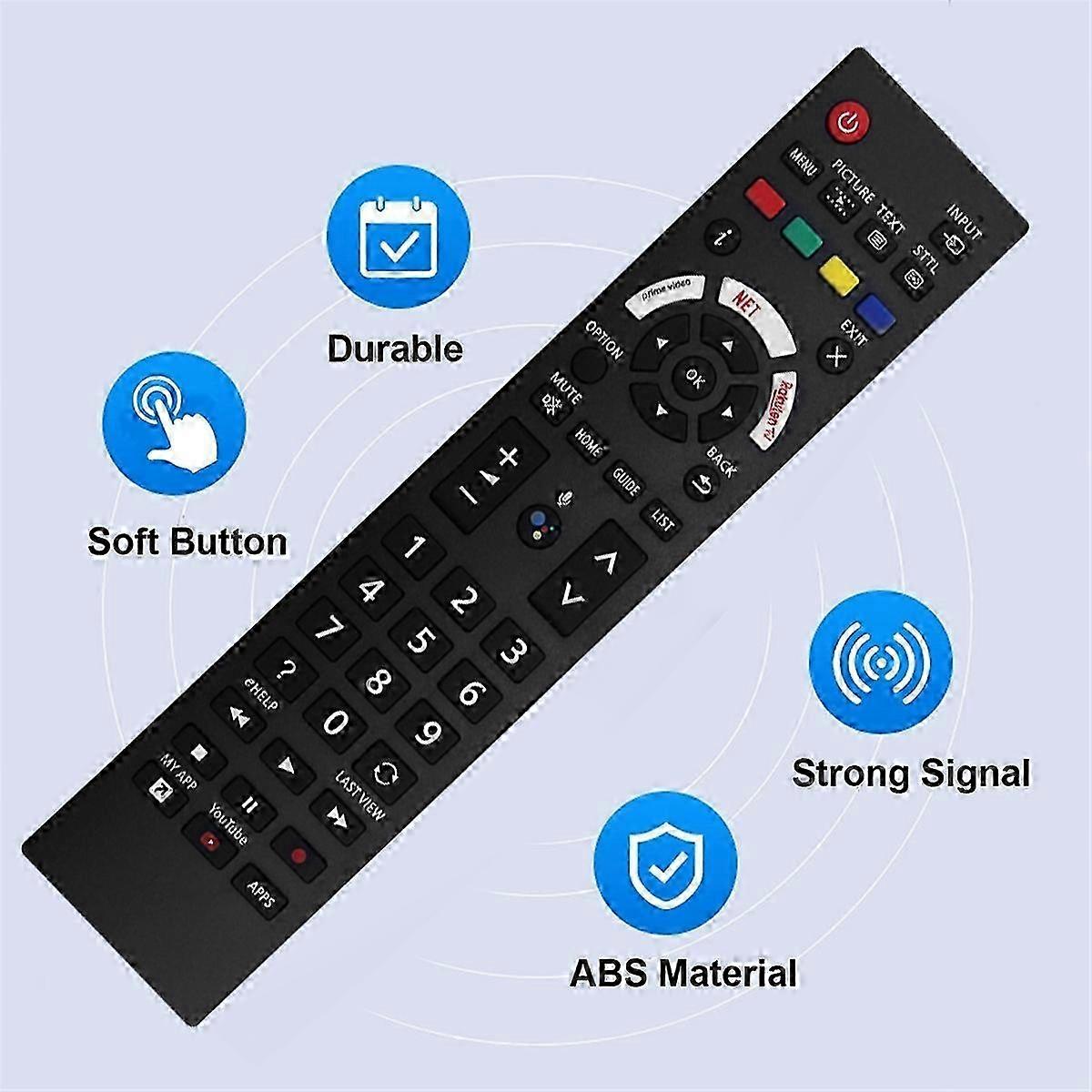 Replace N2QBYA000037 R3PA23 TV Remote Control Compatible with
