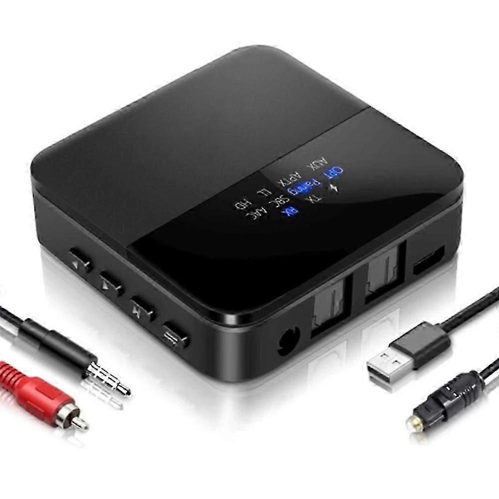 suitable for HD Bluetooth 5.0 Transmitter, Audio Adapter for 2 Headphones-FO SHAN RAN WANG