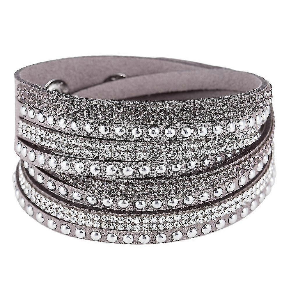 Wrap Blet With Bling Bling Rhinests And Snap Buttons ()