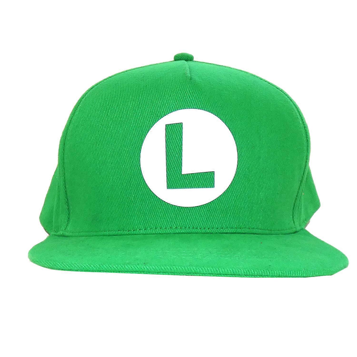 Super Mario jelvény Luigi Snapback Sapka