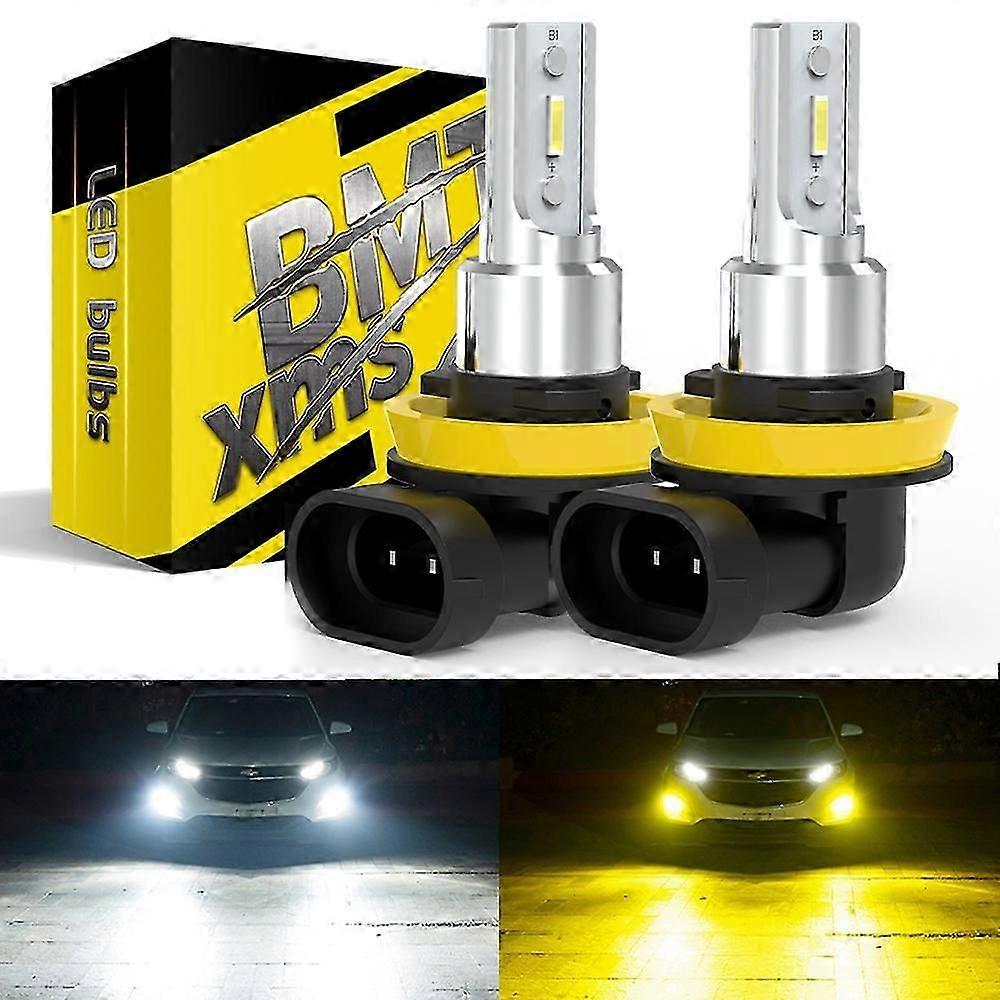 2x Canbus H11 Autolicht H8 Led Nebellampen H10 H16 5202 Psx24W 2504 9006 Hb4 9005 Hb3 Led CSP Tagfahrlicht Weiß Gelb
