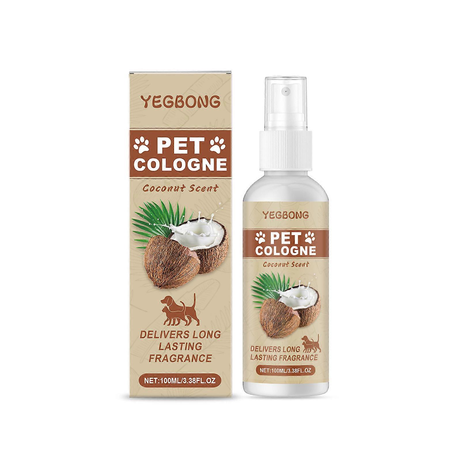 Yegbong Coconut Fragrance Pet Odorizing Spray ، رذاذ بيئي منعش داخلي للقطط لتنظيف روائحها