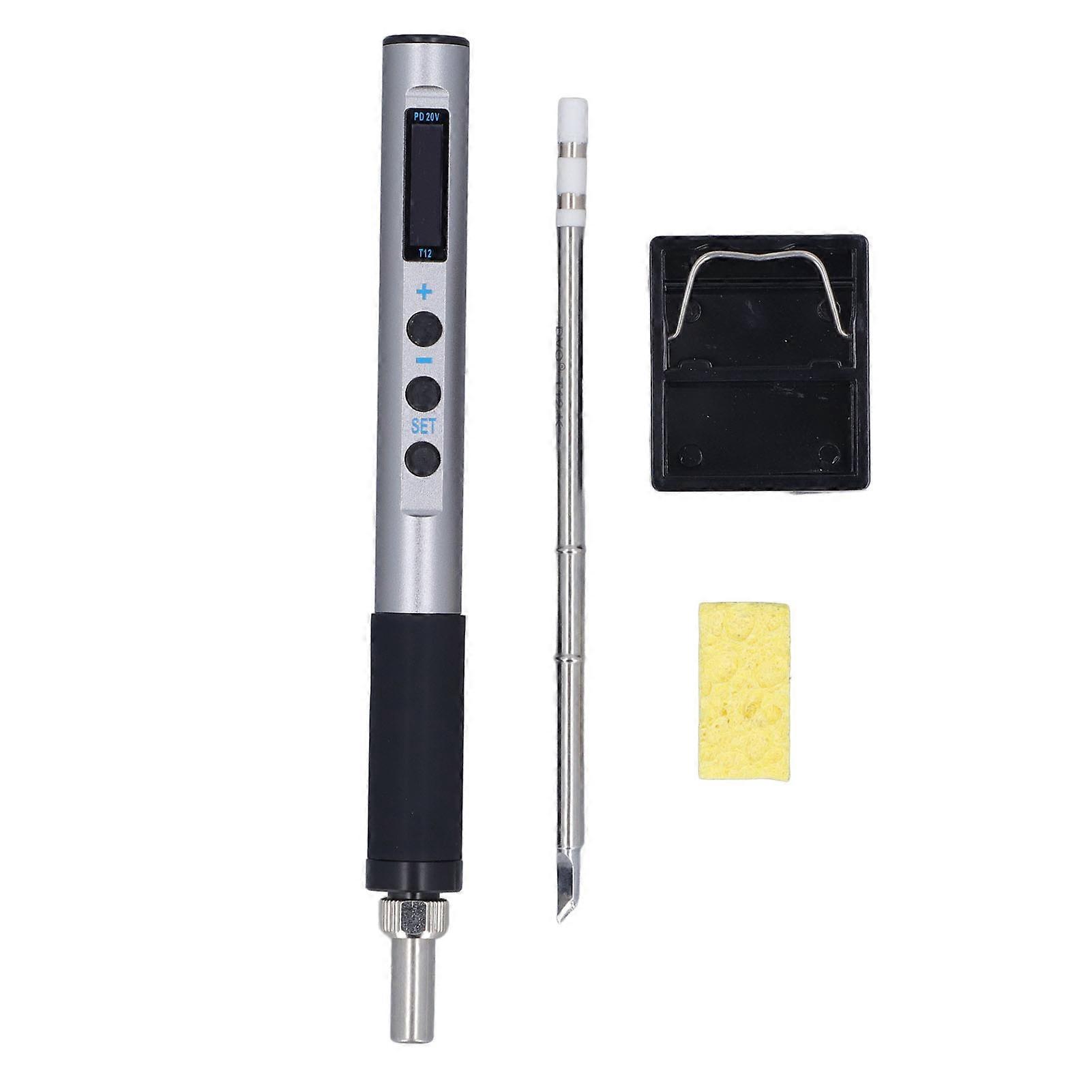 Digital Display Soldering Iron USB Electric Soldering Pen Adjustable Temperature 5V 20V 65W
