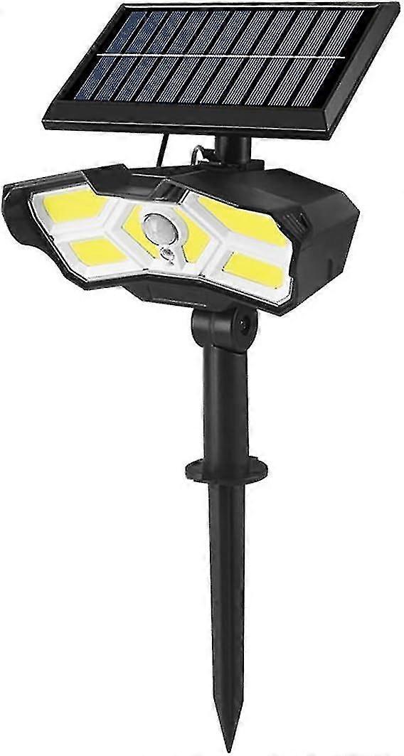 2-in-1 Motion-sensor Outdoor Solar Light - Wireless 128 Cob - Solar Security Light For Garden Wall