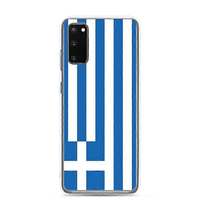 Phone Case - Samsung - Galaxy S20 Plus - Greece Flag - Flexible - Multicolor