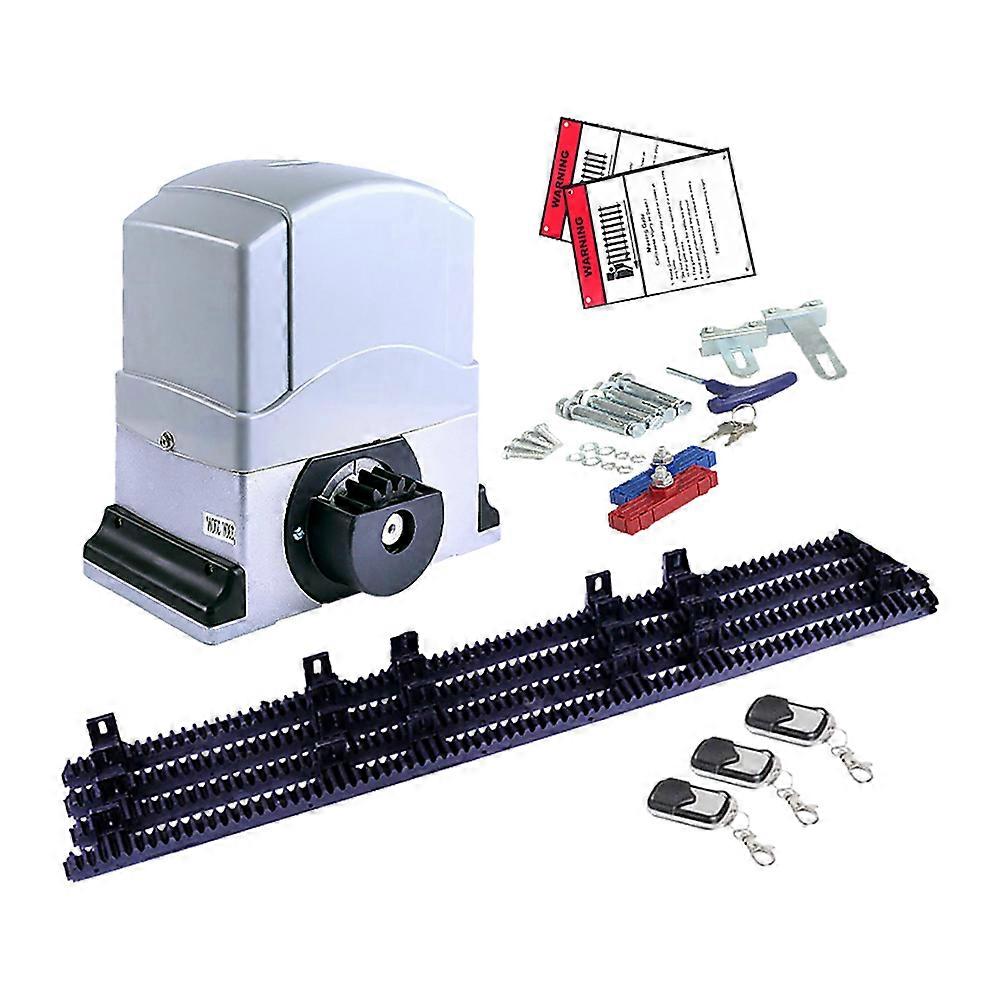 Randy & Travis Machinery 1200Kg Auto Slide Sliding Gate Opener Automatic W 4M Rail Gate Openers
