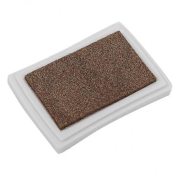 3Xインクパッド韓国文房具紙生地ウッドゴールド