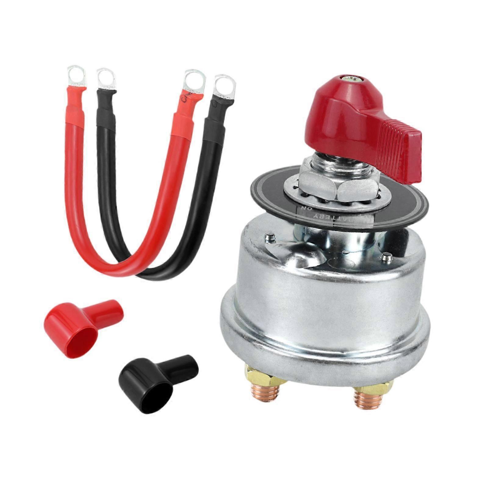 Battery Disconnect Switch Battery Power Cut Off Isolator Killer Switch,