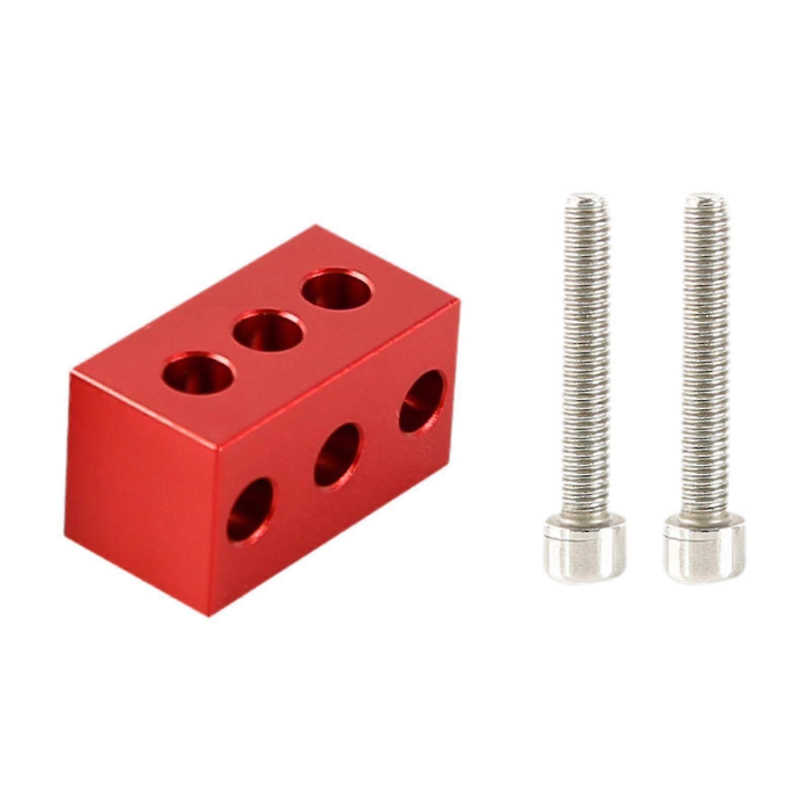 Telescope Guide Ring Riser Blocks Spacers Aluminum Portable Smooth Surface Simple Assembly with 1/4" and M6 Screws Accessory Edition 530