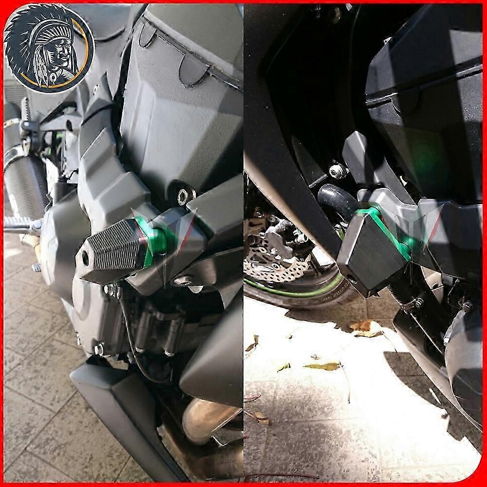 Motorcycle Accessories CNC Frame Sliders Crash Protector Fit Gray For Kawasaki Z750 04-14 Z800 13-16 Z1000 07-09
