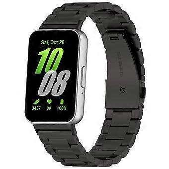 xDfind Uhrenarmband aus Metall mit drei Perlen und Schnellverschluss
