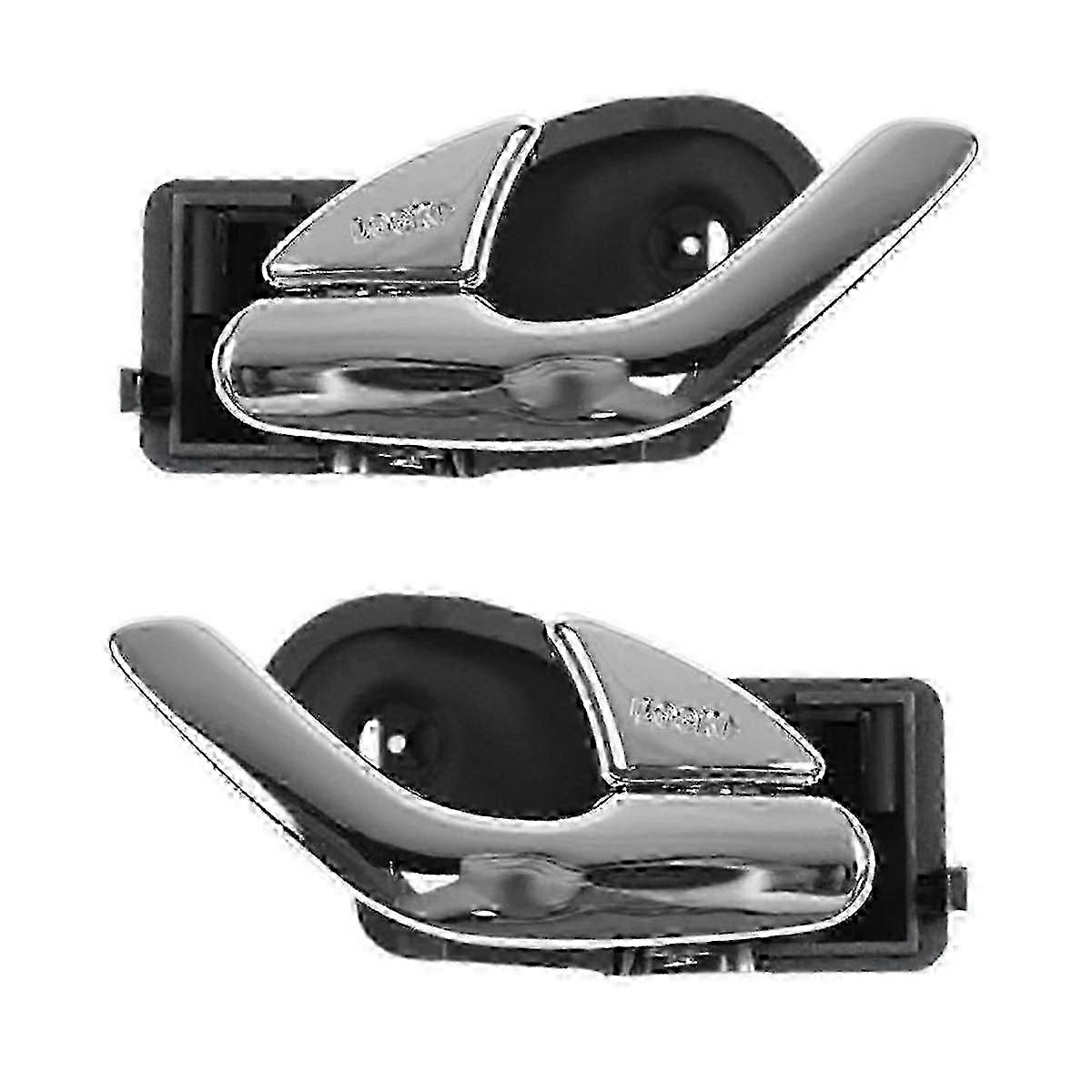 2Pcs Car Inner Door Handle for Escape 2003-2012 Replacement Interior Door Panel Trim