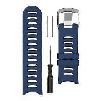 Garmin Forerunner 610 Bracelet en silicone anti-rayures bleu foncé