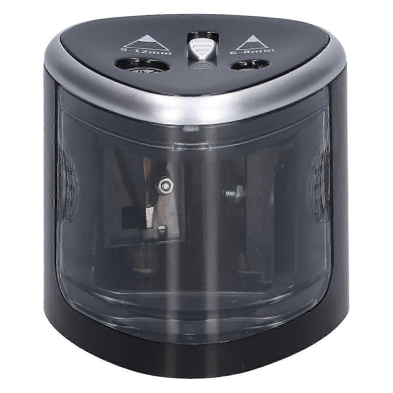 Electric Pencil Sharpener Automatic Stop Premium Plastic High Durability Electric Sharpener for Home Office School