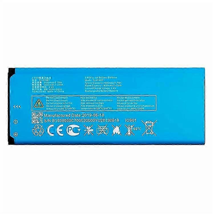 Compatible For Alcatel 1 3.85V 2000mAh Li-ion Battery Assembly Part (Encode: TLi019D7) (without Logo) 2025