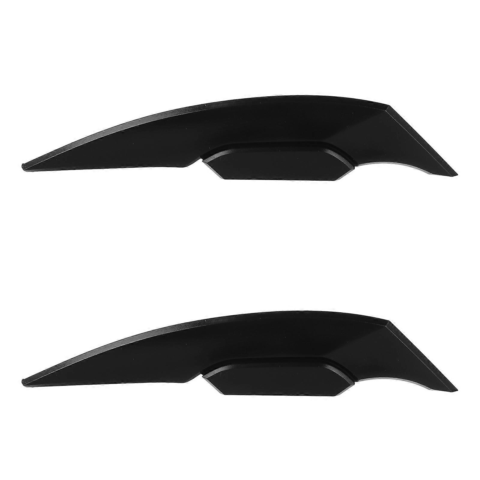 Motorcycle Decorative Spoiler Wing Durable Scratch Resistant Side Fairing for Motorbikes Scooters Electric Bikes Easy Installation Enhancement