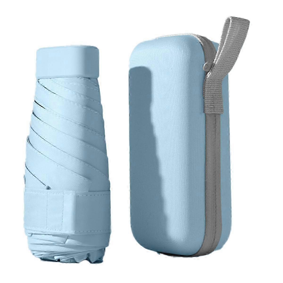 Compact Capsule Umbrella-Dual-Use for Sunny and Rainy Weather, , Portable, Sun Protection, Ideal fo