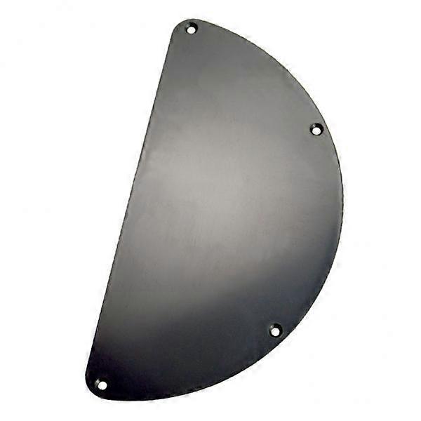 2X Plastic Semicircle Shape Guitar Accessory Back Backplate Cavity Cover