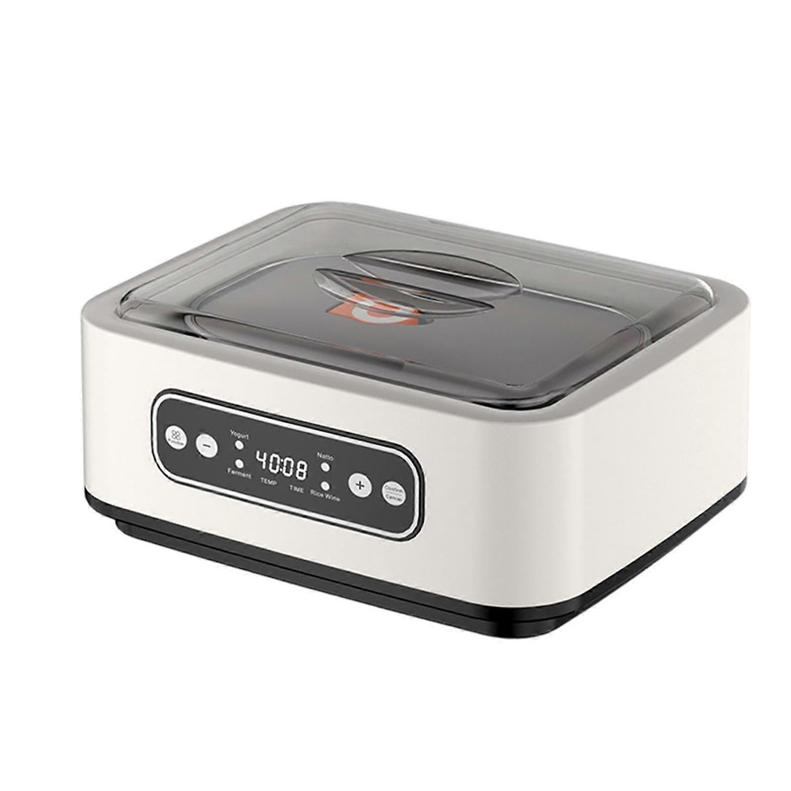 Yoghurt Maker 1.6L Stainless Steel Automatic Compact Multifunctional DIY Yoghurt Machine for Home Use