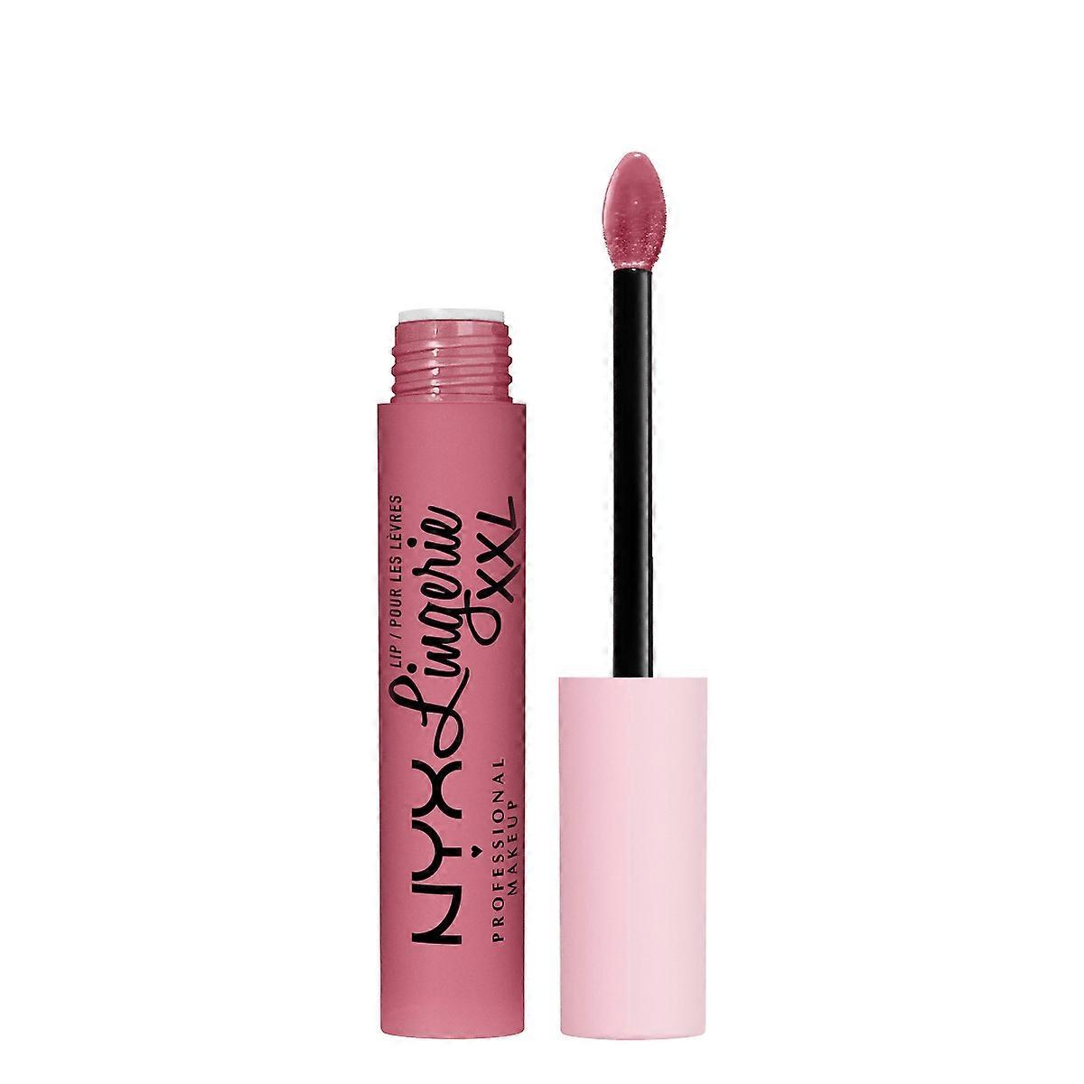 Nyx Professional Makeup Lip Lingerie Xxl Smooth Matte Liquid Lipstick - 16hr Longwear, 12 Maxx Out - 0.13 Fl Oz