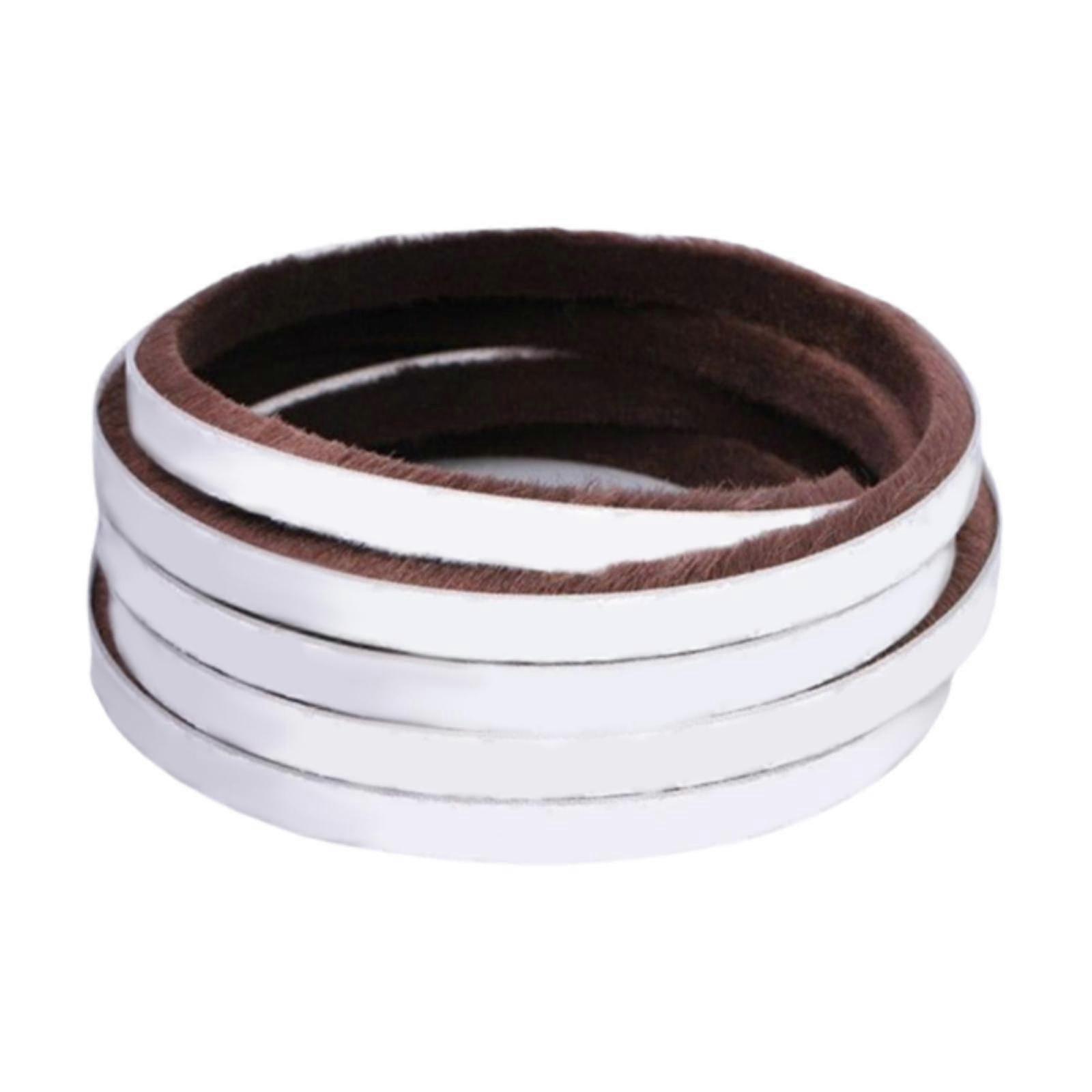 Durable Adhesive Dustproof Draught Excluder Weather Stripping in Gray Suitable for Various Applications