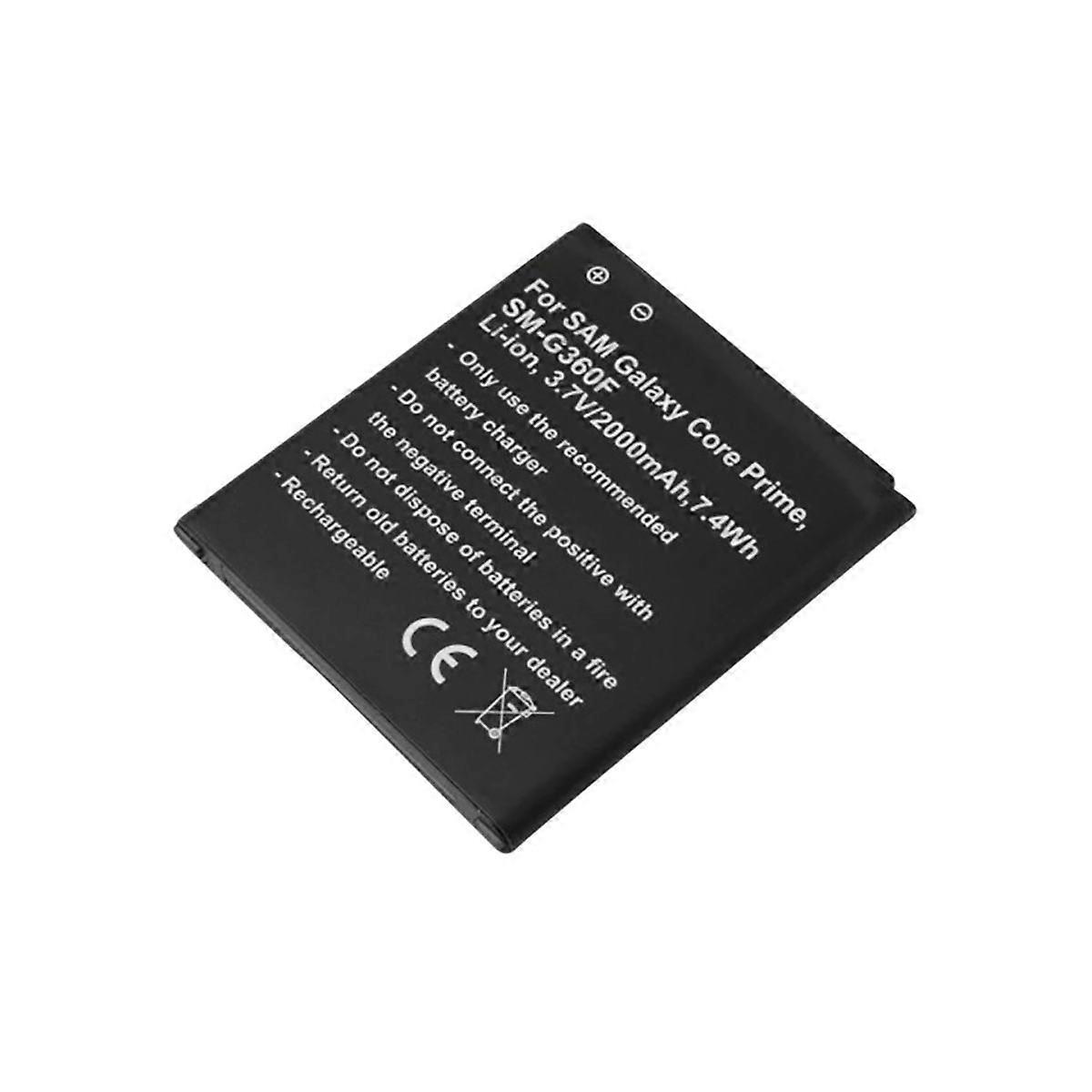Battery for Galaxy Core Prime and SM-G360F Li-ion 3.7V 2000mAh