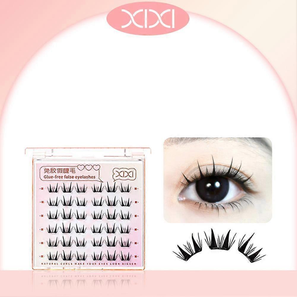 Small Thin Glue-free False Eyelashes Self-adhesive Natural Thick Long Lashes