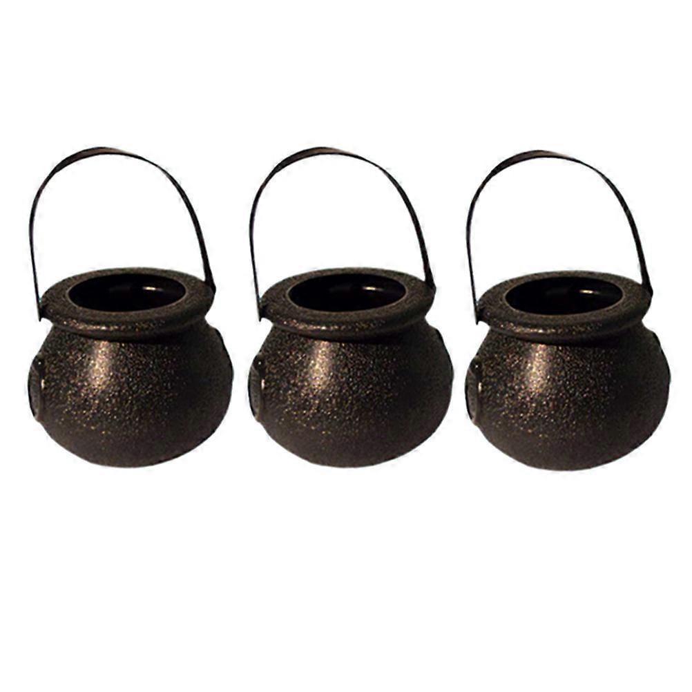 Portable Halloween Candy Storage Bucket for Kids 3Pcs