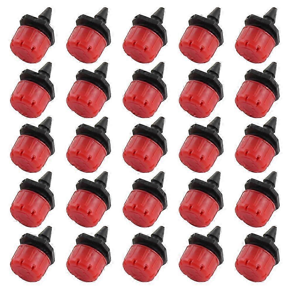 100PCS Adjustable Irrigation Dripper for Lawn Garden 8-hole Multi-Stream Emitter