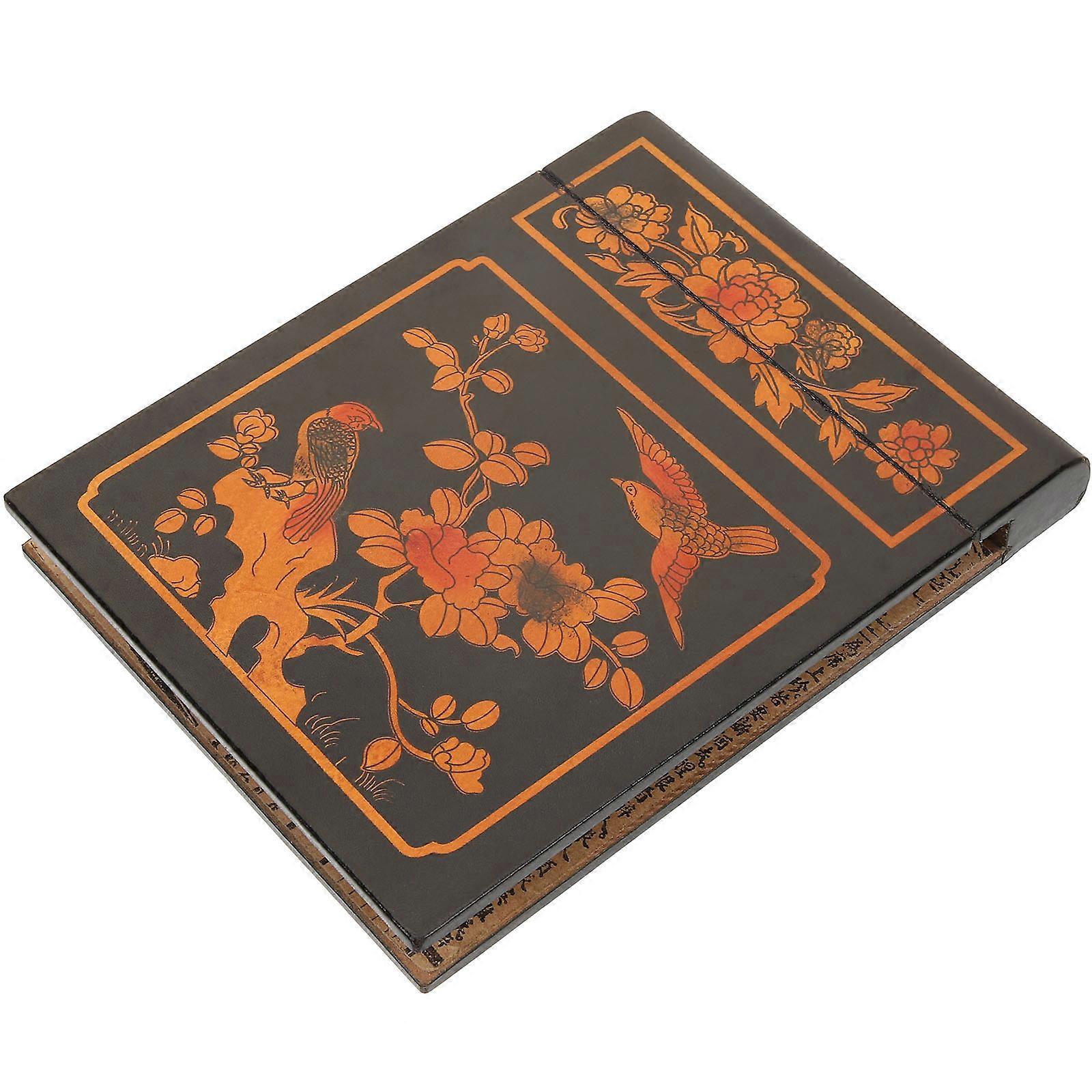 Decorative Notepad Unique Retro Notebook For School Family Friends Classmates To-Do Lists 19.00X15.00X2.50CM 1Pcs