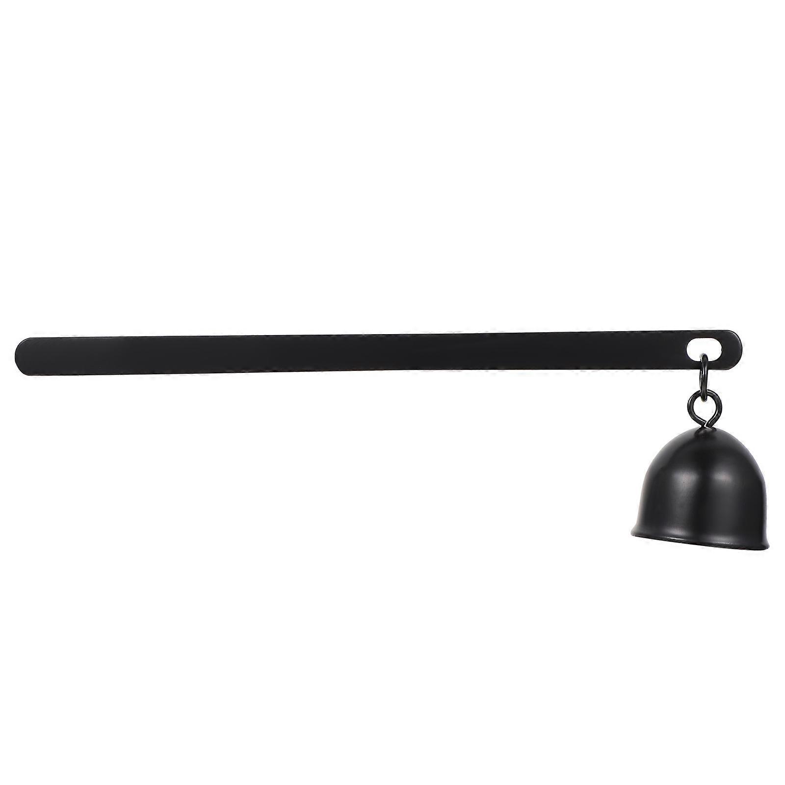 Candle Snuffer with Long Handle Made of Stainless Steel for Home Use Black Color Great for Tapered