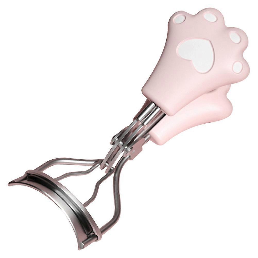 Precision Eyelash Curler Cat Claw Design Stainless Steel Makeup Tool For Women Daily Life 1Set