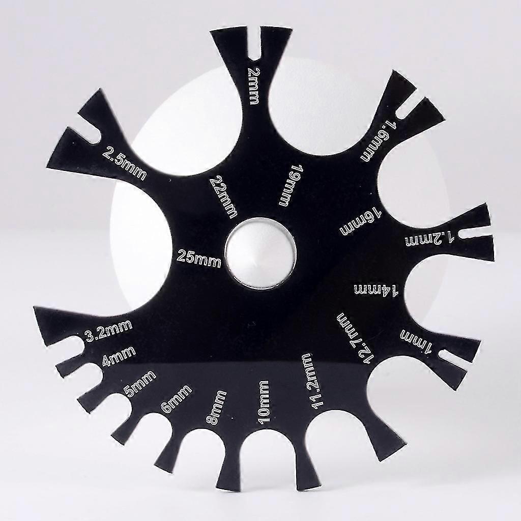 Smyckespiercingar Mäthjul Diameter 85mm/3.35'' Mätverktyg