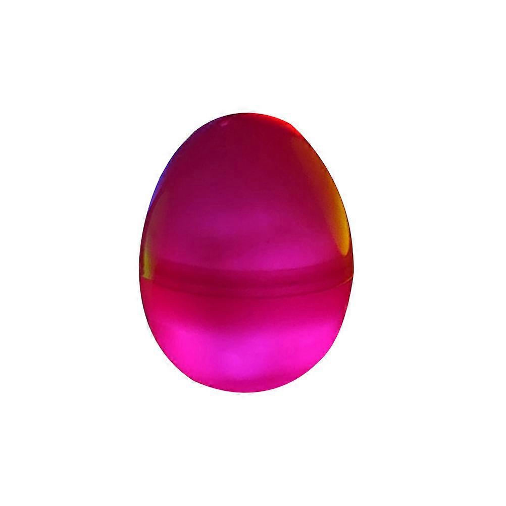 Glowing Egg Easter Luminous Egg Stage Prop Random Color 6Pcs Party Supplies