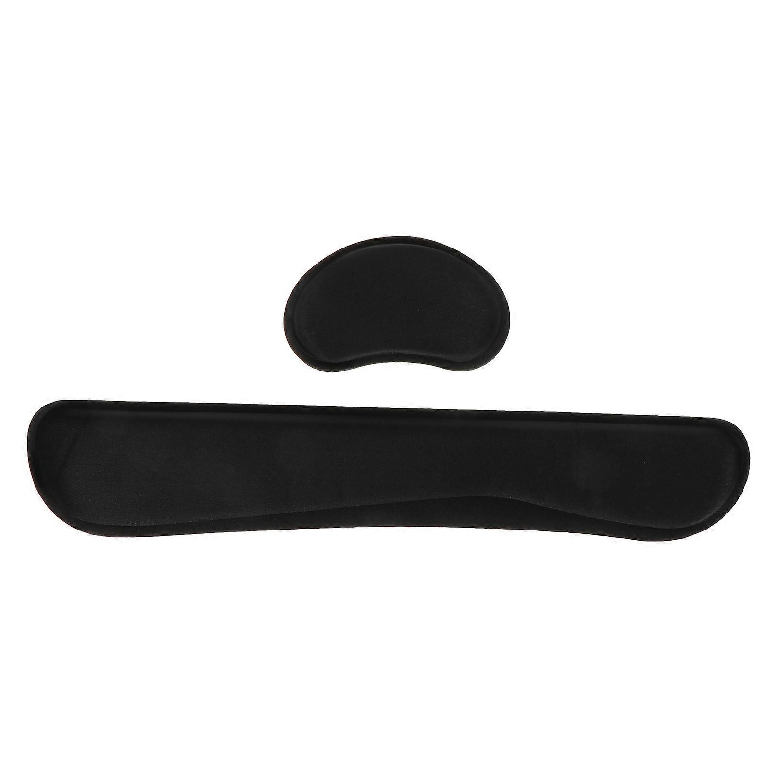Ergonomic Handguard Wrist Support Pad for Black PU Smooth Surface