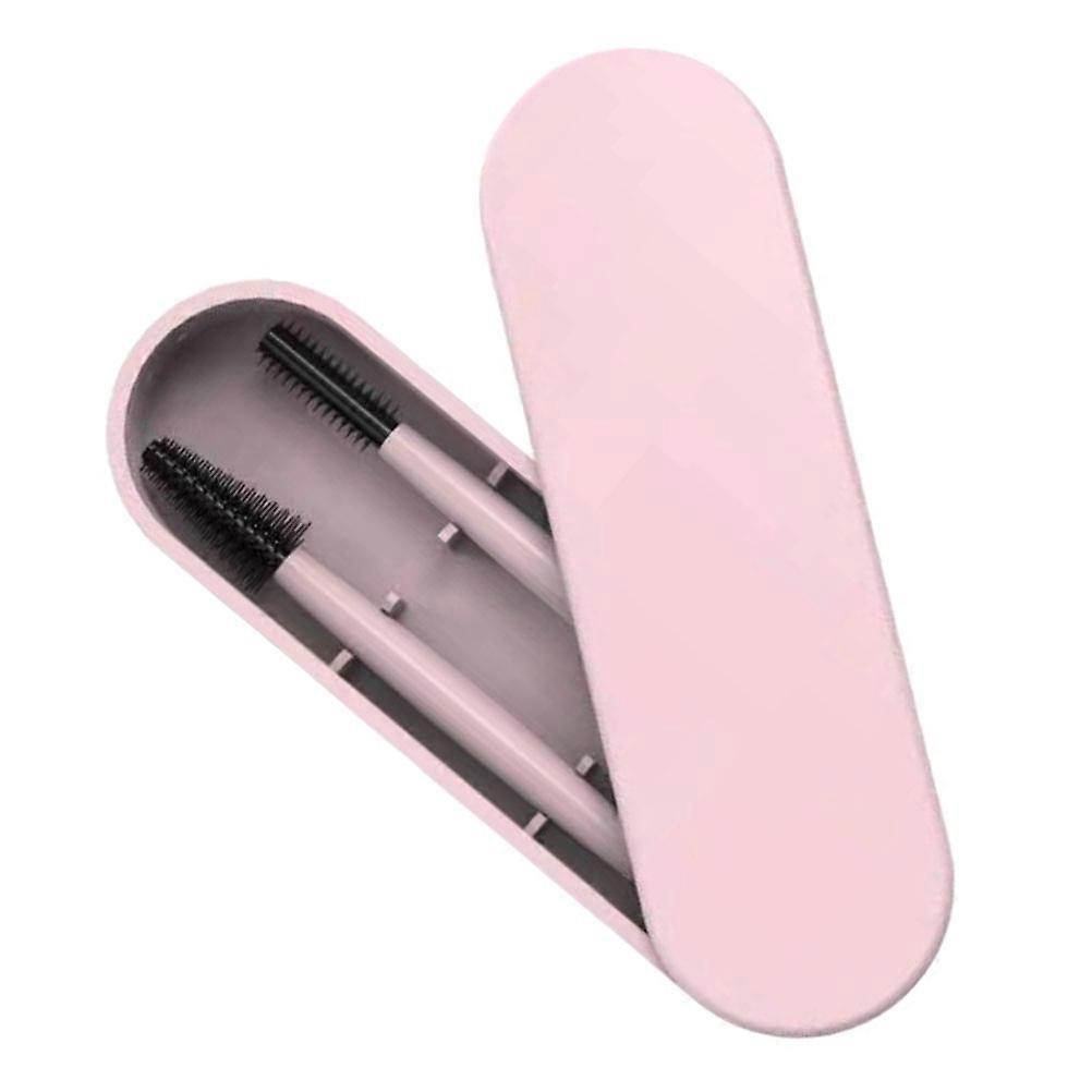Here's a polished and professional product description for the **Portable Silicone Eyebrow Brush and Eyelash Comb**:
 
**Portable Silicone Eyebrow