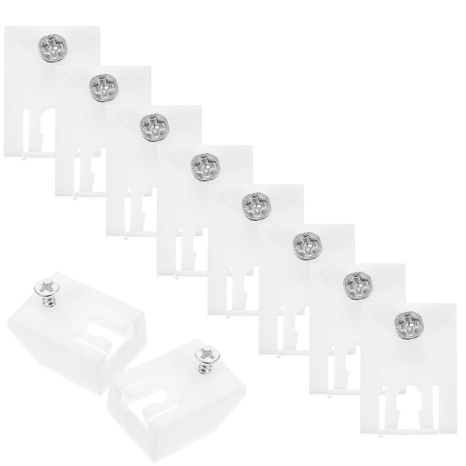 Window Blind Brackets Curtain Track Accessories Track Maintenance For Curtains Quiet Environments 50Set